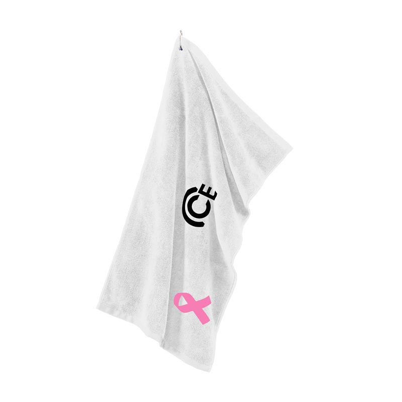 Port Authority Grommeted Microfiber Golf Towel